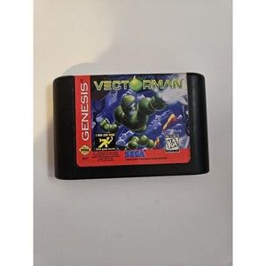 Vectorman (Sega Genesis, 1995) Game Cartridge Only - Tested